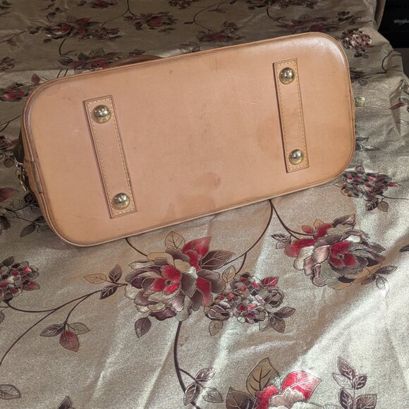 Louis Vuitton Alma PM Monogram Canvas Leather Hand Bag Authentic Vintage - Picture 3 of 16